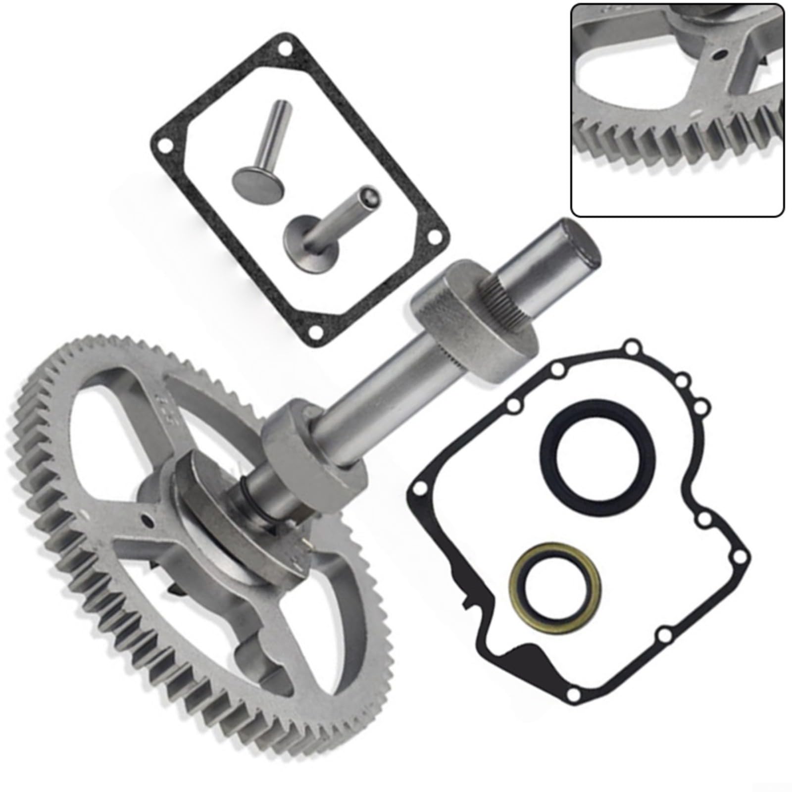 Kit albero a camme 7 pezzi per riparazione motore tosaerba compatibile 793880 84005207