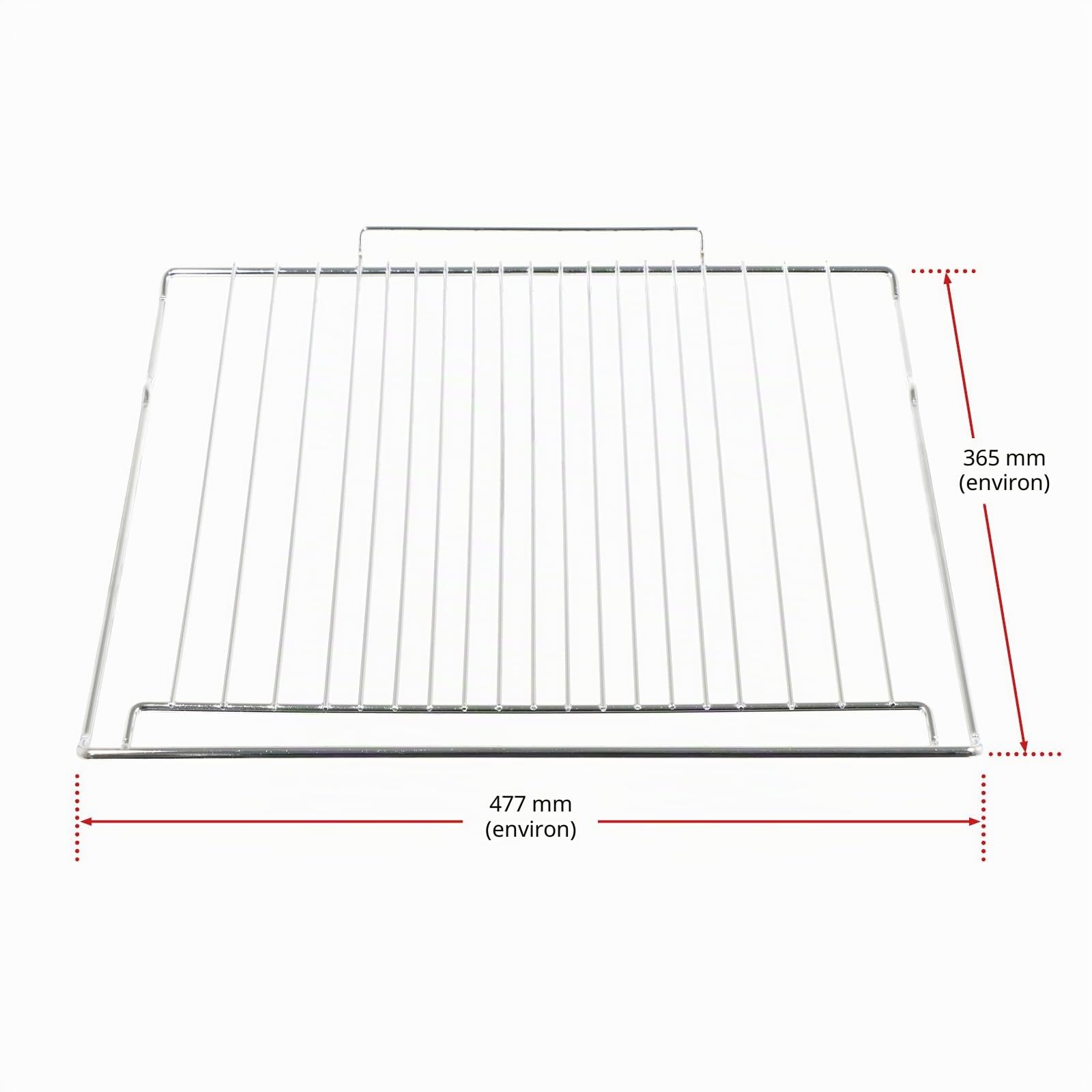 SPARES2GO Étagère pour grille de four Hotpoint SA2540HBL (477 mm x 363 mm)