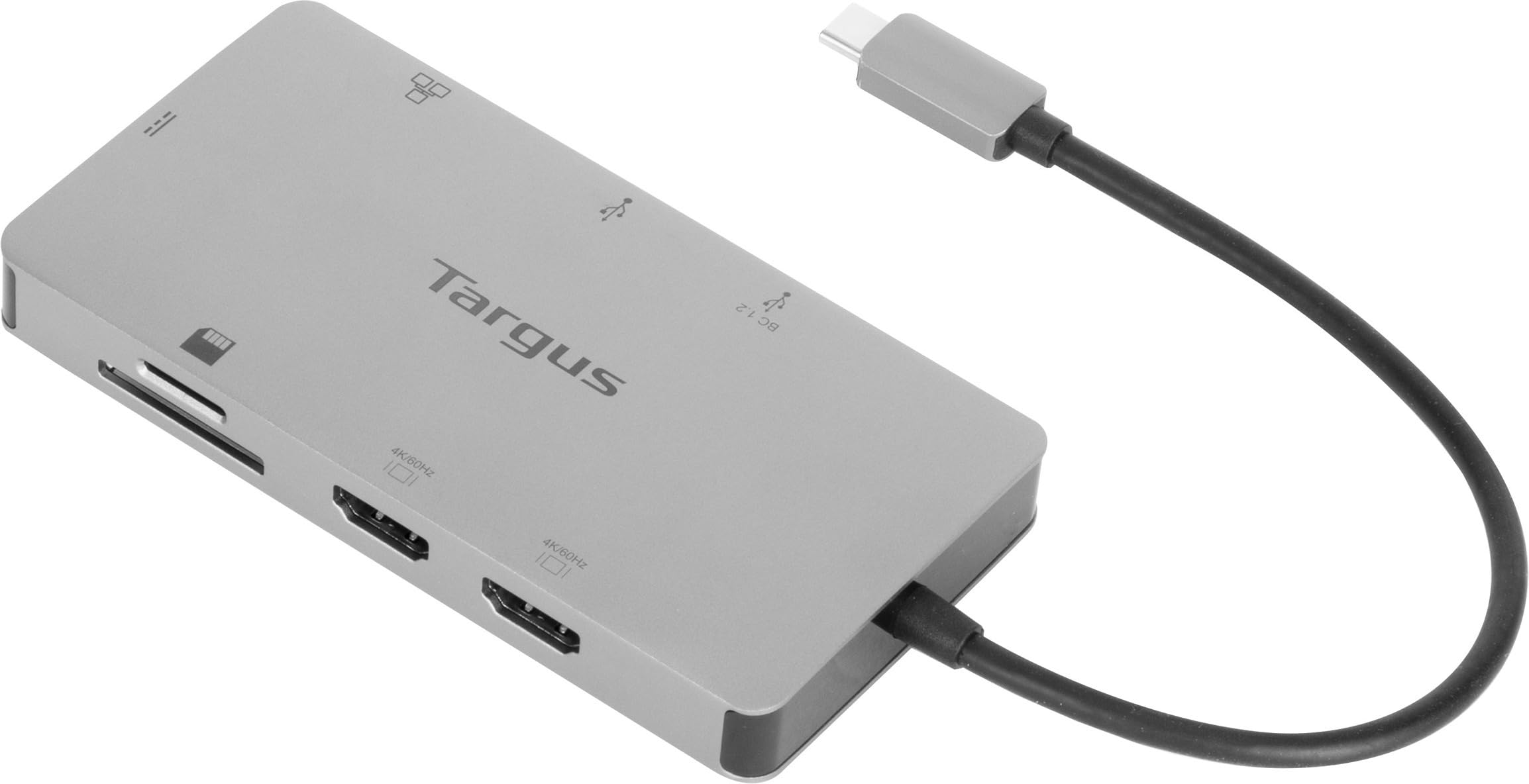 Targus DOCK423EU Station d’Accueil USB-C Dual HDMI 4K, Docking Station pour Ordinateur, Hub USB Compatible Windows, macOS, Chrome OS, Linux – Noir