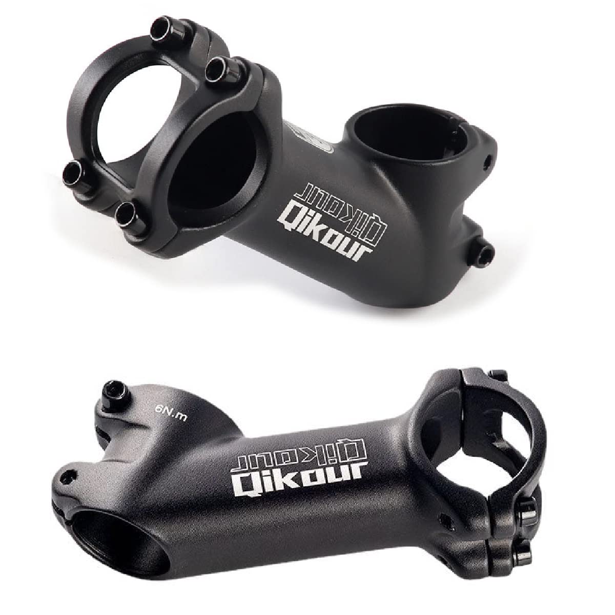 MEISCHE Road Bike Handlebar Stem 60mm Short Stem 17 Degree Stem Riser For Mountain Bike, Road Bike, BMX, MTB - View #4