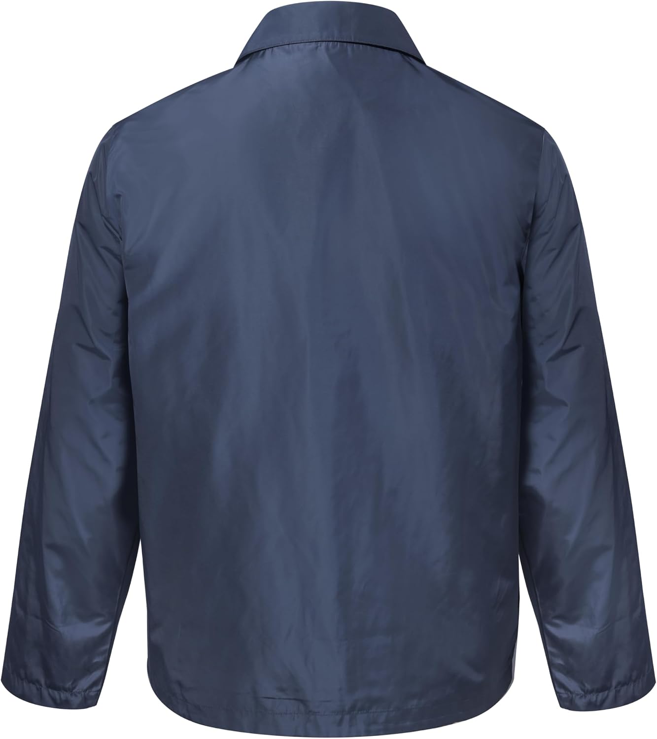 License Champs Men’s Coach Jacket | Nylon Taffeta Windbreaker | Snap Closure | Relaxed Fit | Water‑Resistant Lightweight