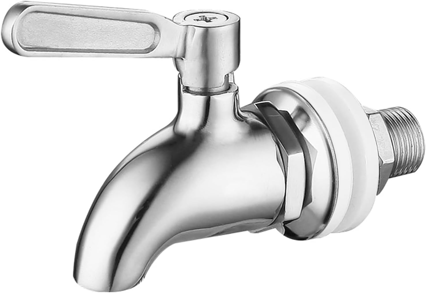 Product image of Beverage Dispenser Spigot,Glass Drink Dispenser Spigot,Stainless Steels Drink Dispenser Spigot,Drink Dispensers for Parties,Water Dispenser Spigot, for Bars,Restaurants