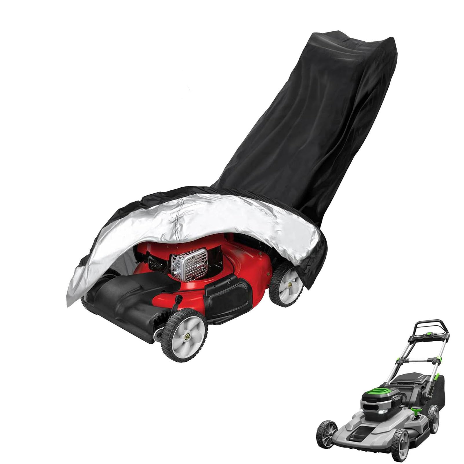 lawnmower cover Compatible with EGO LM2101 ,waterproof and sun,suitable for indoor and outdoor use all year round, comes with a storage bag