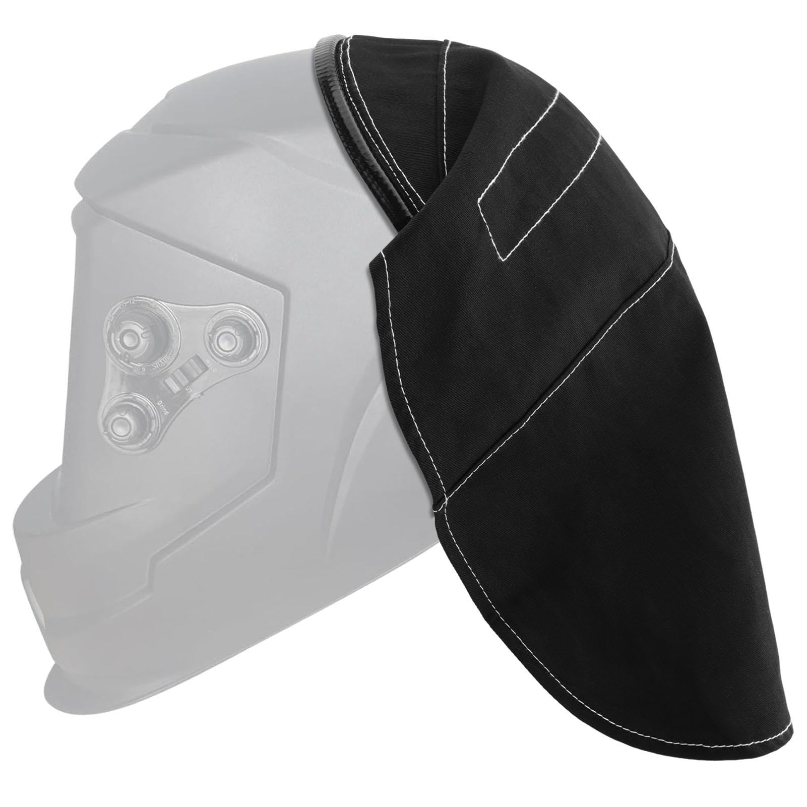 Funda para casco de soldadura, cubierta extendida para casco con sello de ajuste a presión, accesorios de capucha de soldadura de protección completa, cubierta de cabeza de soldadura para la mayoría