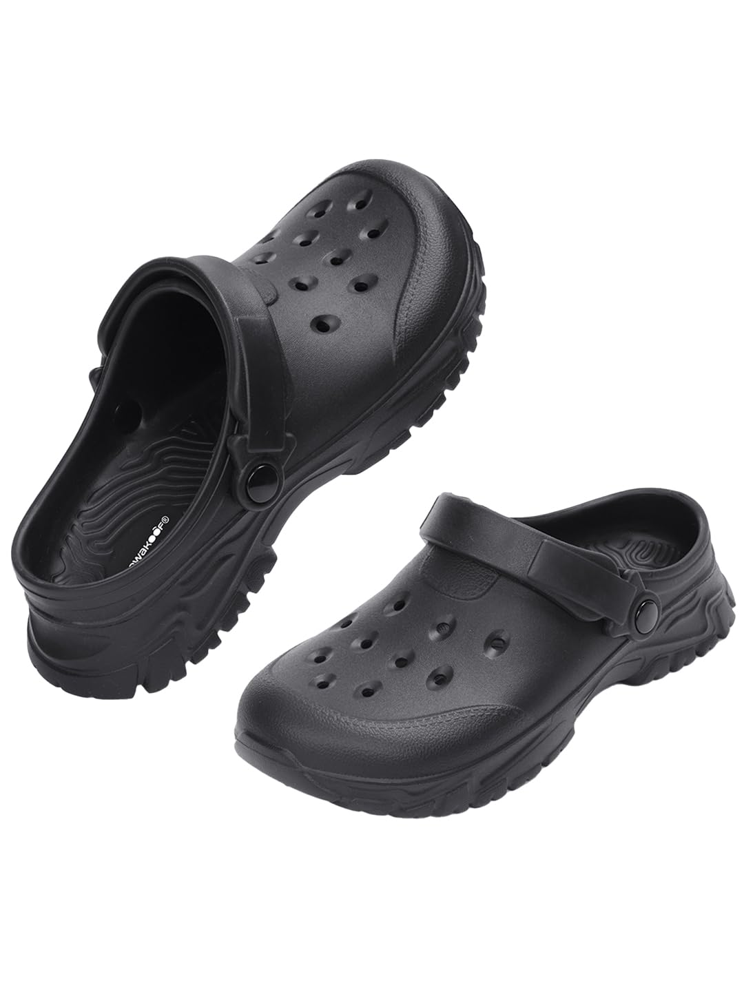 bewakoof Men's Solid EVA Clogs-picture-21