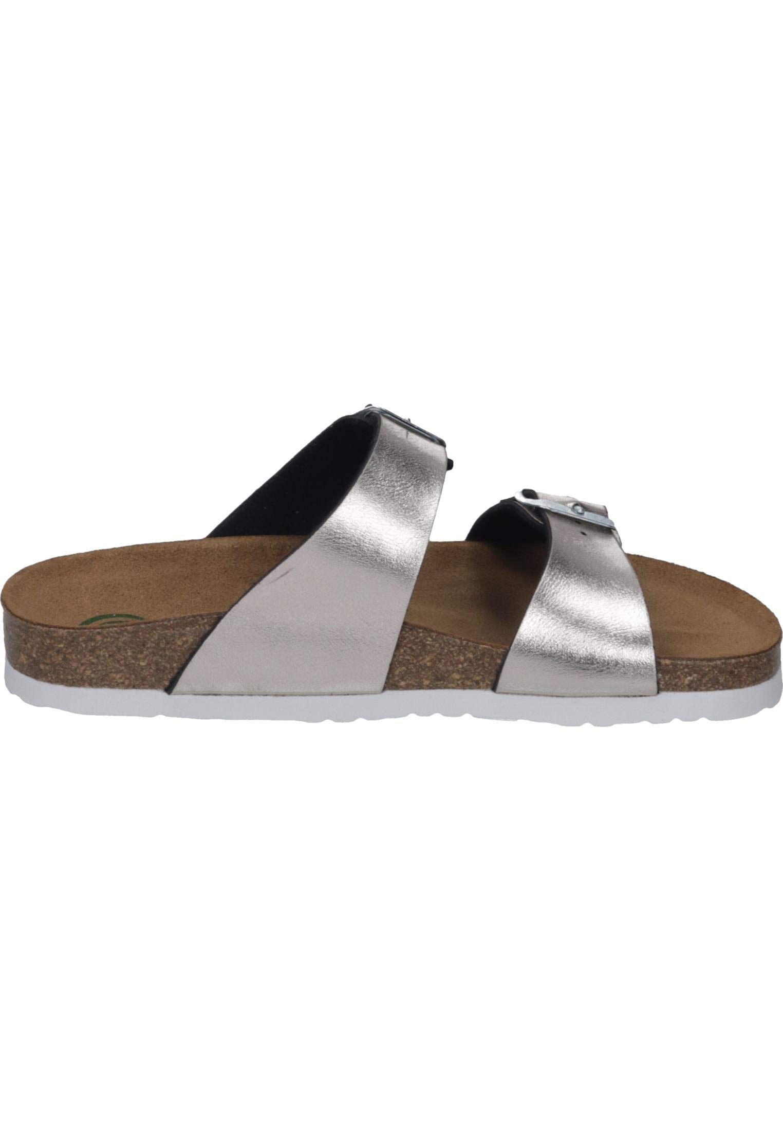 Dr. Brinkmann Damen-Pantolette silber (92)