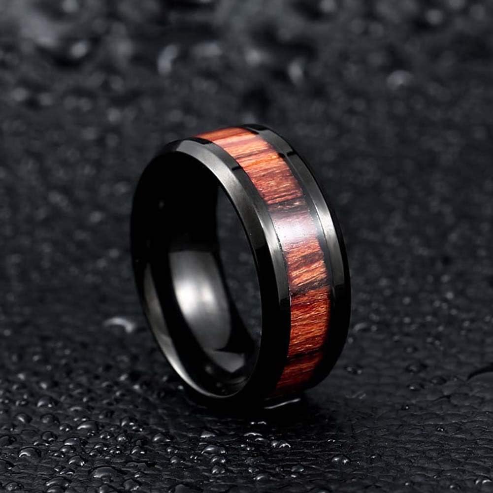 His and Hers Wedding Ring Sets Couples Matching Rings Ring Black Women's Black Cubic Zirconia Wedding Engagement Ring Bridal Sets & Men's Stainless Steel Wedding Band