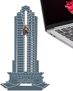 Die Hard Advent Calendar 2023, Nakatomi Plaza Advent Calendar, Hans Gruber Advent Calendar, Christmas Decoration Desktop Countdown Calendar, Exquisite Craftsmanship Decoration Tool For Home