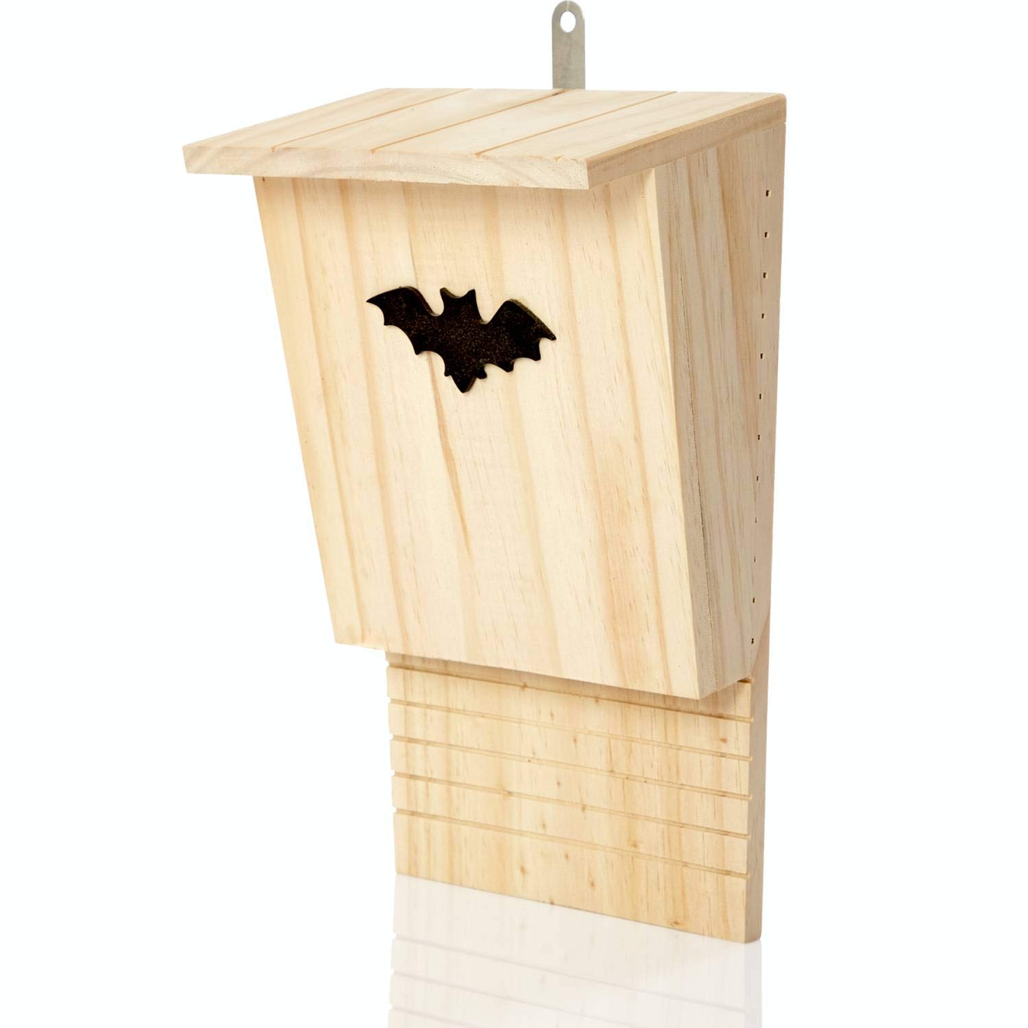 Maison Pour Écureuils En Bois De Sapin Massif – Nichoir Naturel 26x25x29 Cm – Tidyard
