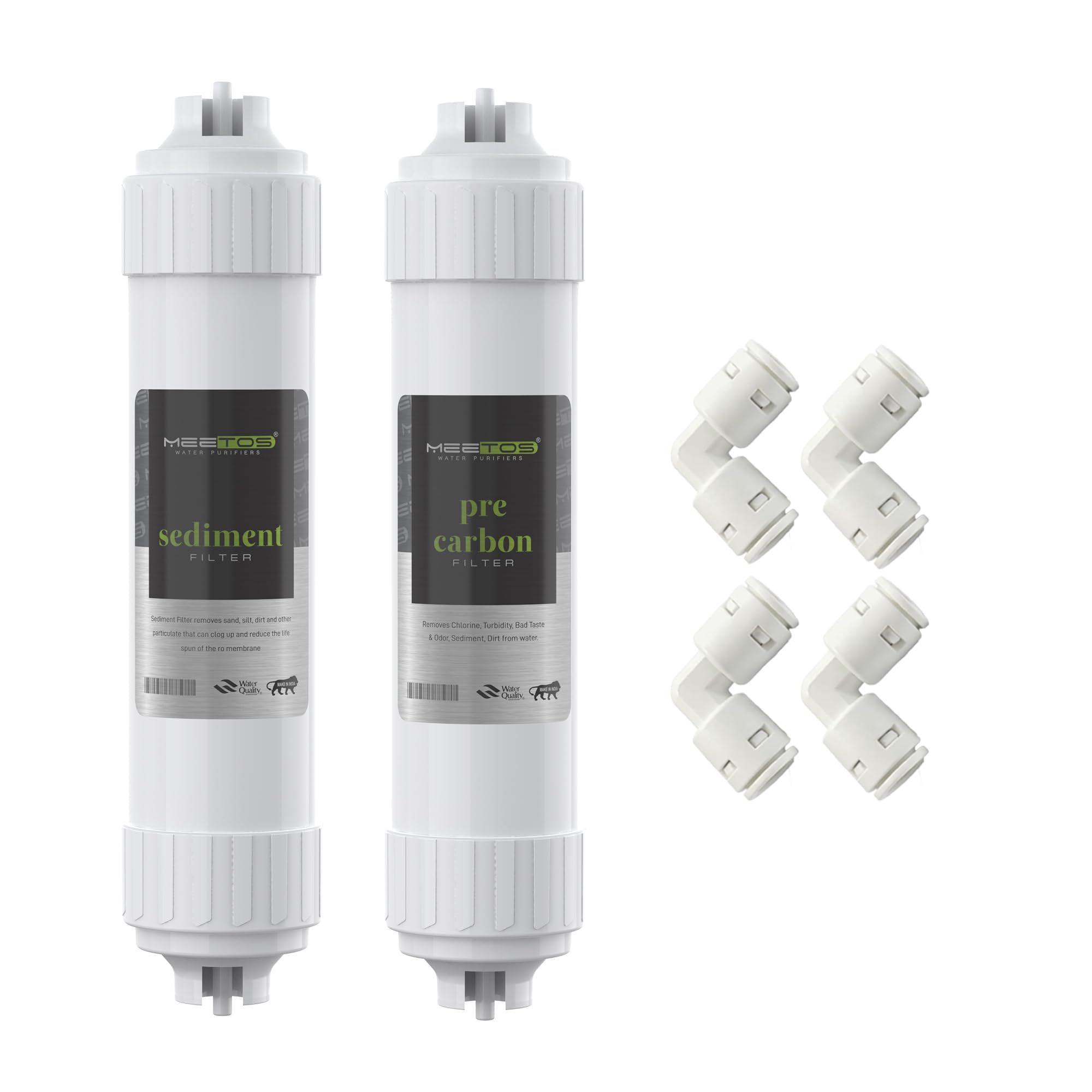 MEETOS Inline Water Filter Kit - Purify Your Water -11