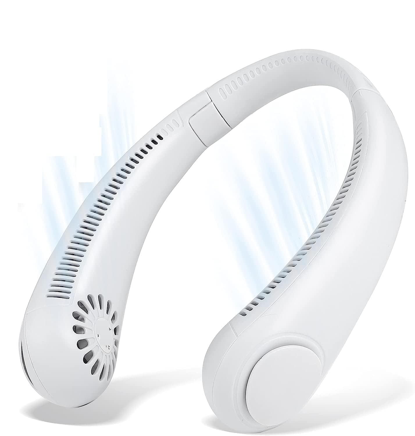 MBUYS MALL Relexable USB portable handfree neck fan Cooling Wearable Fan Personal mini bladeless 20Hrs rechargeable Battery fan [MULTICOLOR] (B0CD268SWH) Amazon Price History, Amazon Price Tracker