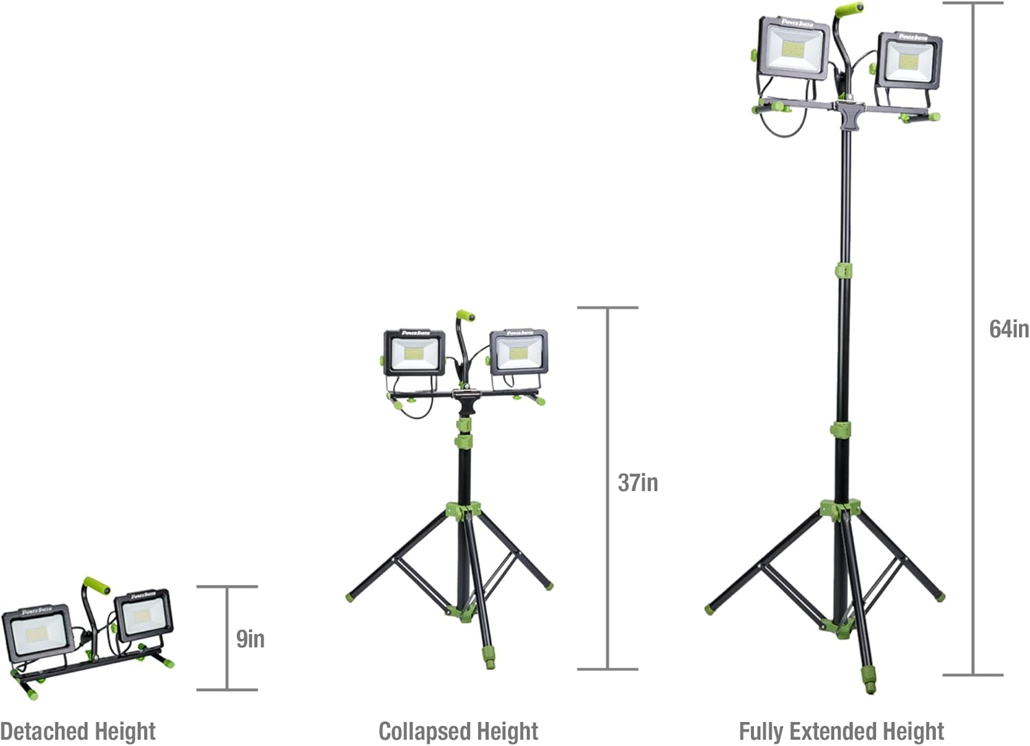 PowerSmith 14000 Lumen LED Work Light with Adjustable Tripod