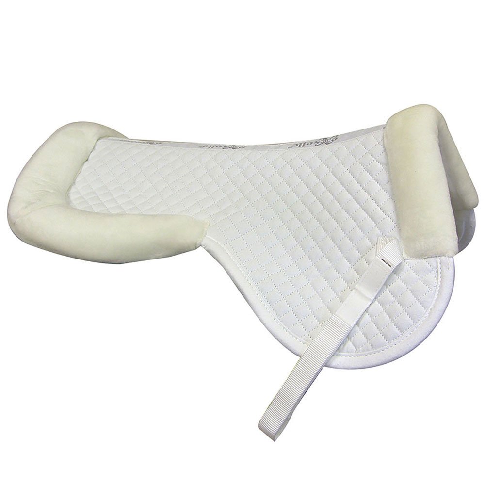 Intrepid International Exselle Half Pad with Wither Relief, Black, Large