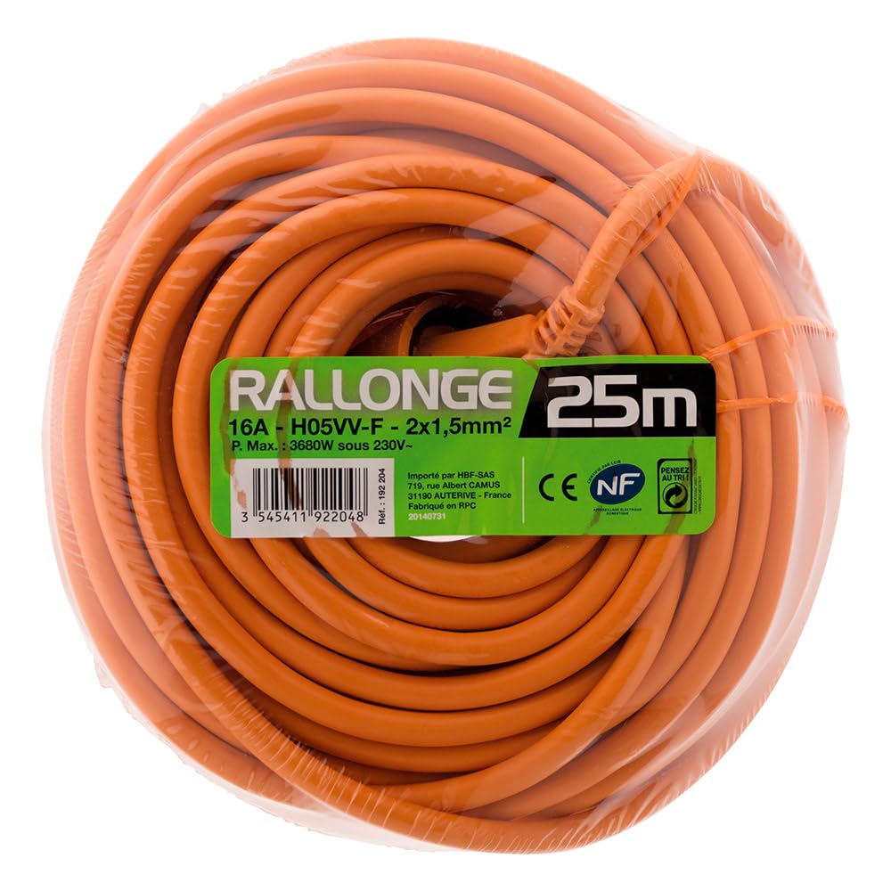Inotech - Aucune - zenitech prolongateur giardino 2x1,5mm² 25m