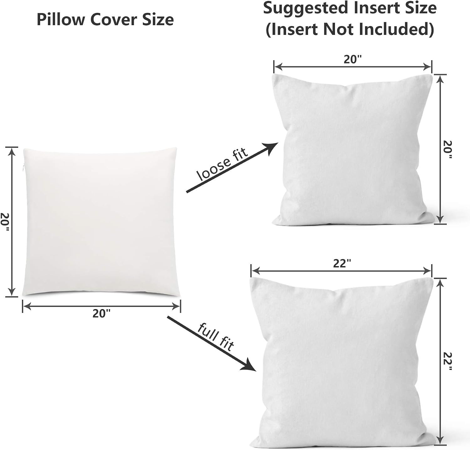 Kylinton Velvet Decorative Throw Pillow Covers Square Pillow Cases 20x20 Inches, Set of 2 Home Decor Soft Soild Cushion Cover for Couch Sofa Bedroom Car, Cream White