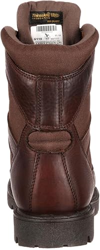 Miniatura 4 de Georgia Boot Homeland - Zapatos de trabajo aislados de 8 pulgadas para hombre, Marrón