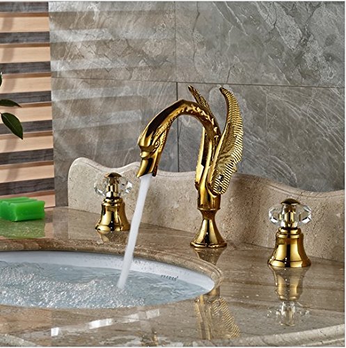 Mélangeur de lavabo Gowe double commande robinet haut de gamme en laiton - 3