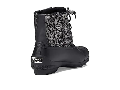 Amazon.com | Sperry Syren Gulf Metallic Animal Black 6 M (B