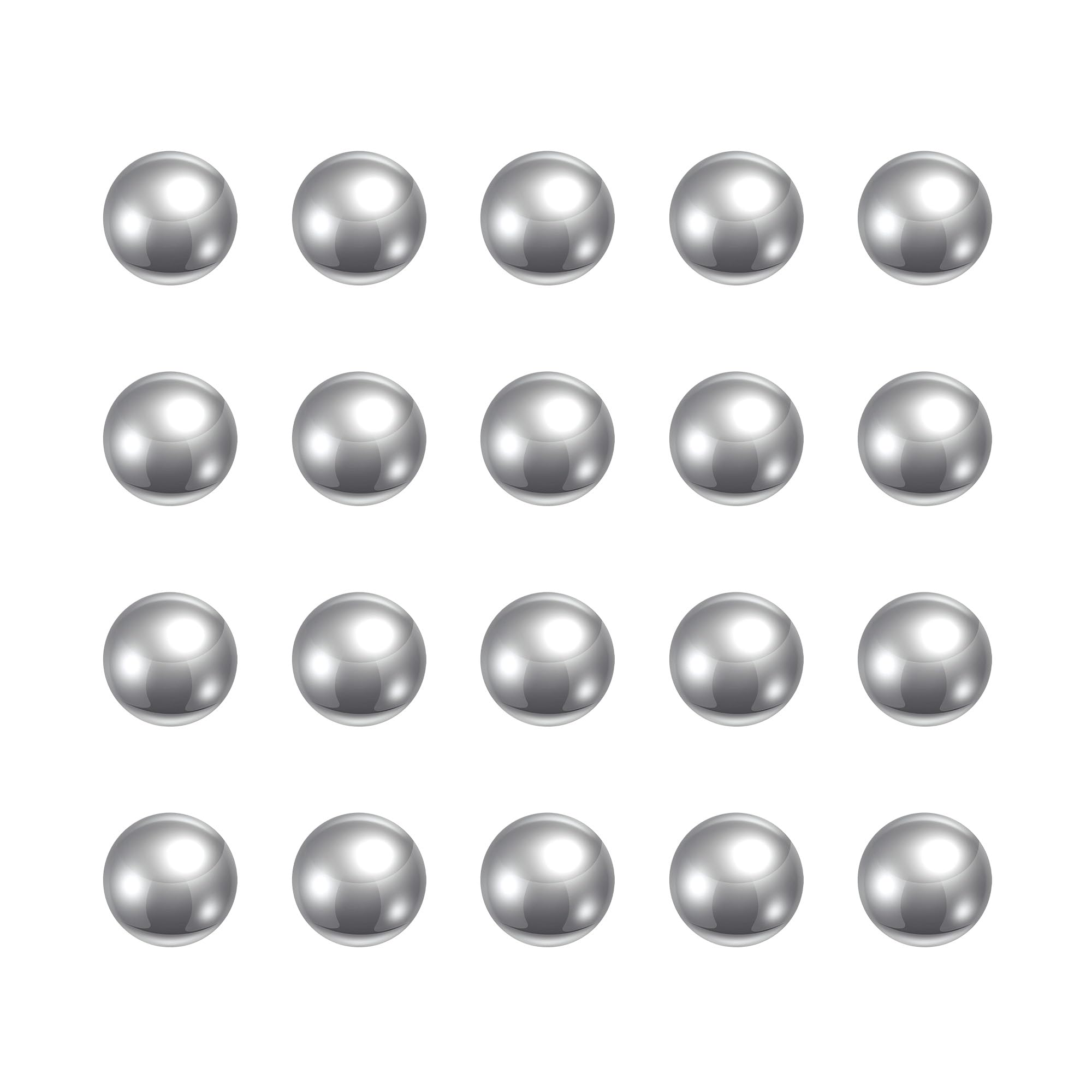 Billes de roulement SOURCING MAP 1000Pcs 4,5 mm Diamètre Précision Billes de roulement SOURCING MAP 1000Pcs 4,5 mm Diamètre Précision