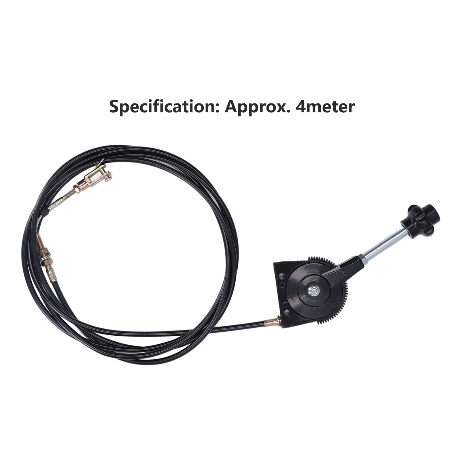 Cavo Acceleratore Trattore Baron - Ricambio 1734506SM Per Controllo Doppio - Foto 11