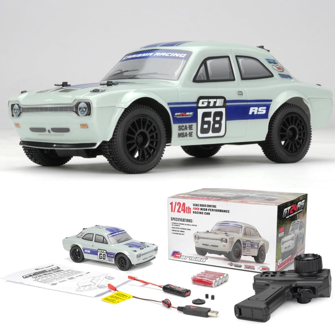 Amazon.com: Carisma GT24RS 1/24 Scale 4WD RTR Brushless 80468