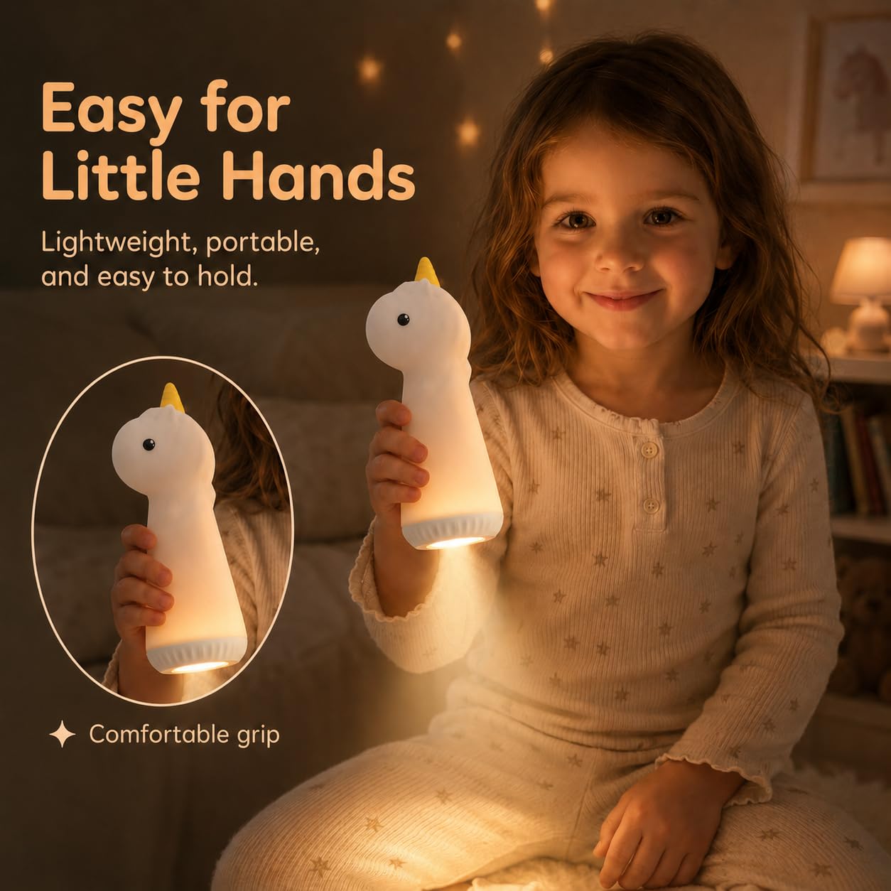 children's rechargeable flashlight ShaArkMango with Night Light for Kids LED Dimmable Night Light Toddler Bed Room Playing in Dark Handheld Emergency Flashlight for Camping Essential Hallway Walking Nighttime : Baby red hunting Valentino Rossi Misano 2014 LED:High CRI Perfect Gift Choice