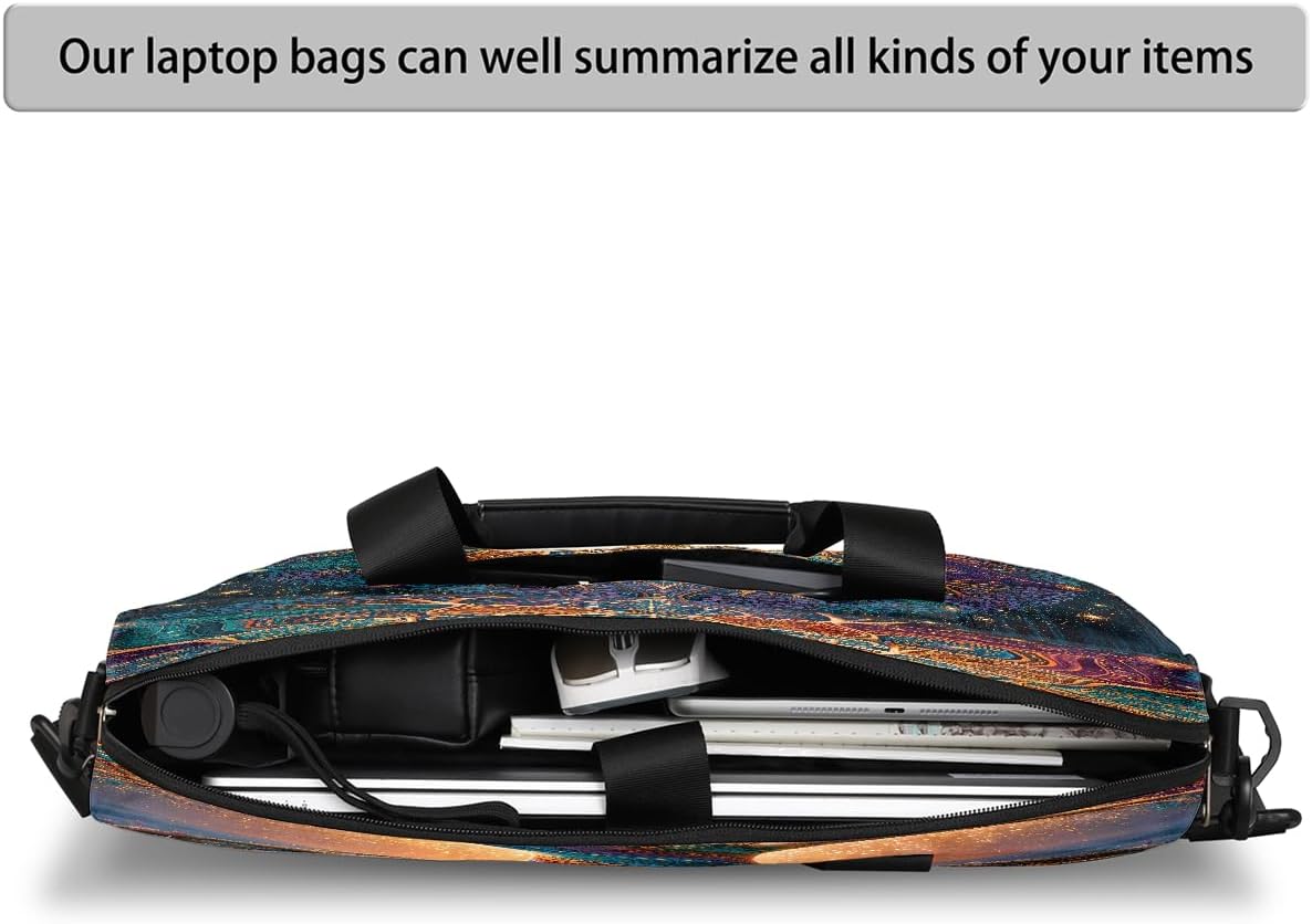 16 Inch Tree Laptop Bag Carring Computer Shoulder Handbags for Work image 4