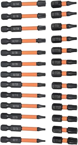 Miniatura 5 de Srew - Juego de brocas de acero aleado S2, kit de brocas de liberación rápida, kit de extensión de broca antideslizante de 14 de pulgada, juego de