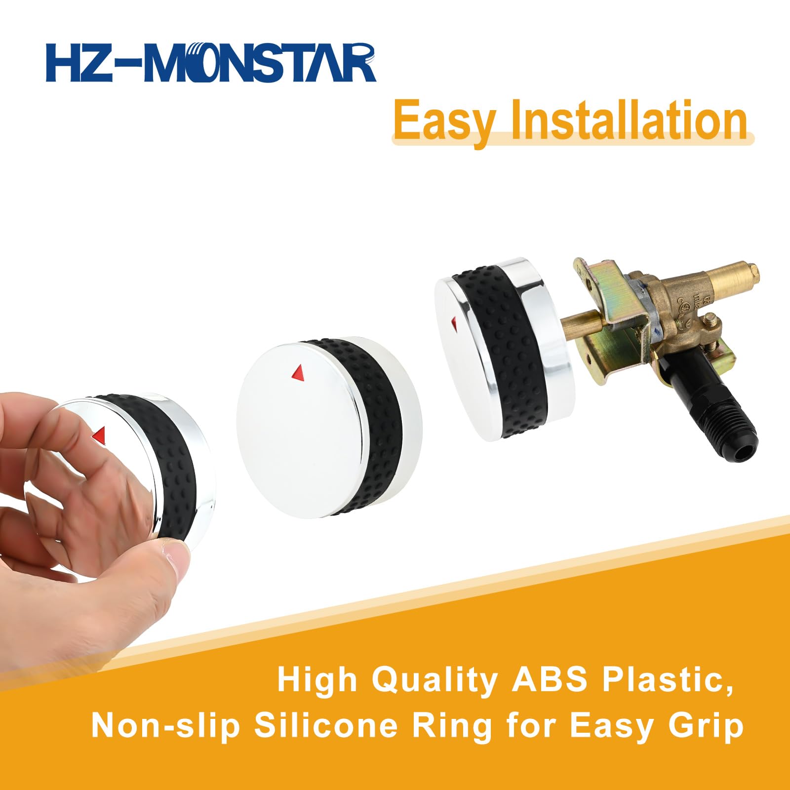 Refrigerator Piercing Valve HZ-MONSTAR Piercing Valve Kit, 4 Packs BPV-31 Refrigerator Tap Valve, 5Pcs Access/Service Valve 1/4'' SAE X 1/4'' OD X 4'' Stem Core For 1/4", 5/16", 3/8" Outside Diameter Universal