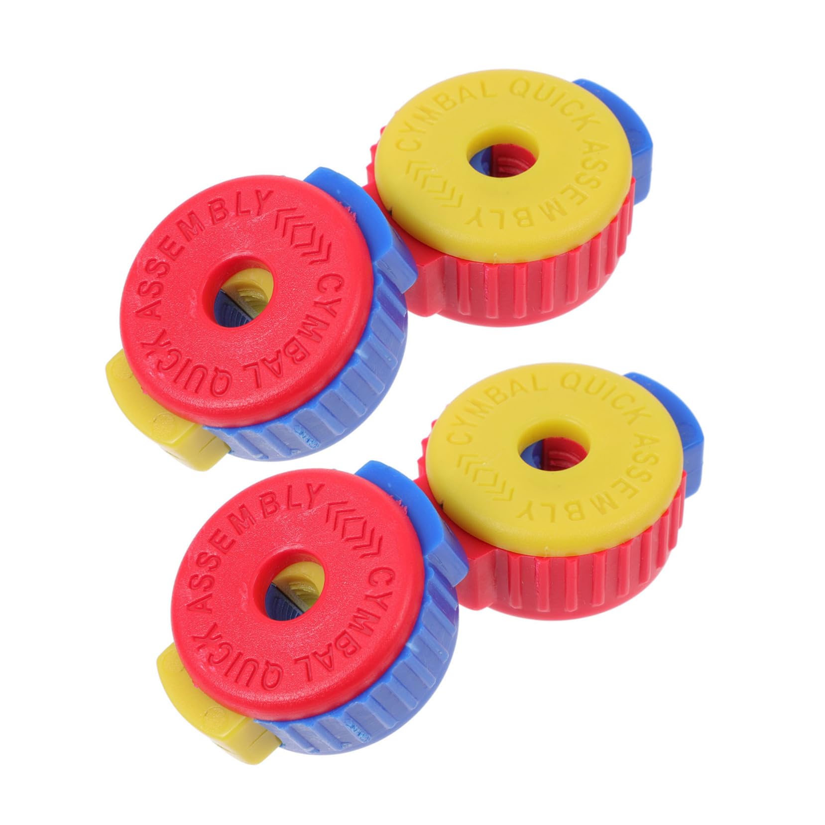 Kisangel Plastic Drum Cymbal Tilter Attachment Quick Release Cap Set for Cymbal Parts Random Color