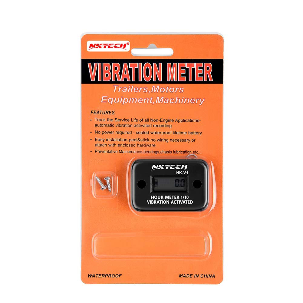 Buy NKTECH NKV1 Vibration Hour Meter Wireless Waterproof Hour Meter