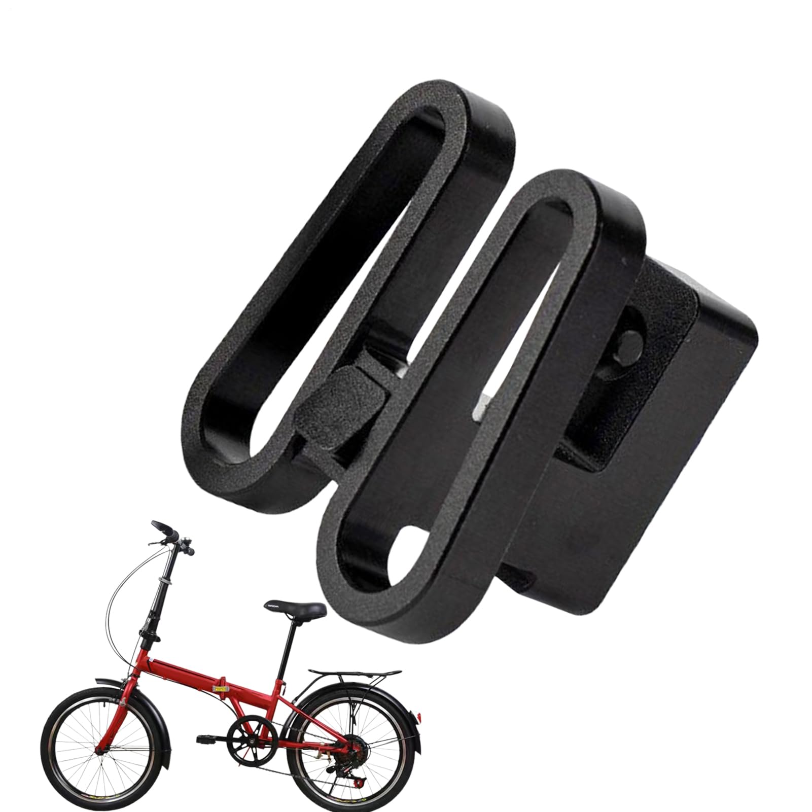 Adaptateur de cadre de vélo avec bloc de fixation pour VTT et transport - 8