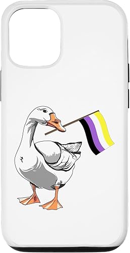 Miniatura 4 de iPhone 11 Pro Nonbinary Goose Bi Pride Flag Bi Pride Parade Flag LGBTQ Case
