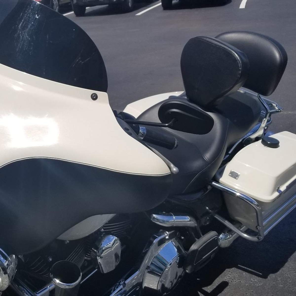 Amazon | HUILI-JPHOME 8mm リアビュー サイド ミラー ハーレー