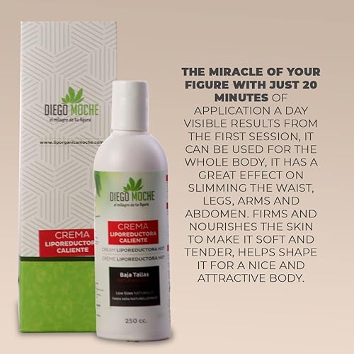 Miniatura 2 de CREMA LIPORGANICA CALIENTE DIEGO MOCHE 250cc