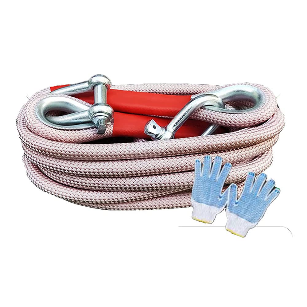 Corde de sauvetage épaisse en nylon 15T pour remorquage d'urgence haut de gamme