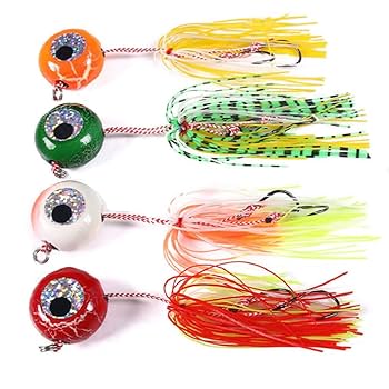 Amazon.co.jp: タイラバ 鯛ラバ 4色 セット 20g 40g 60g 80g