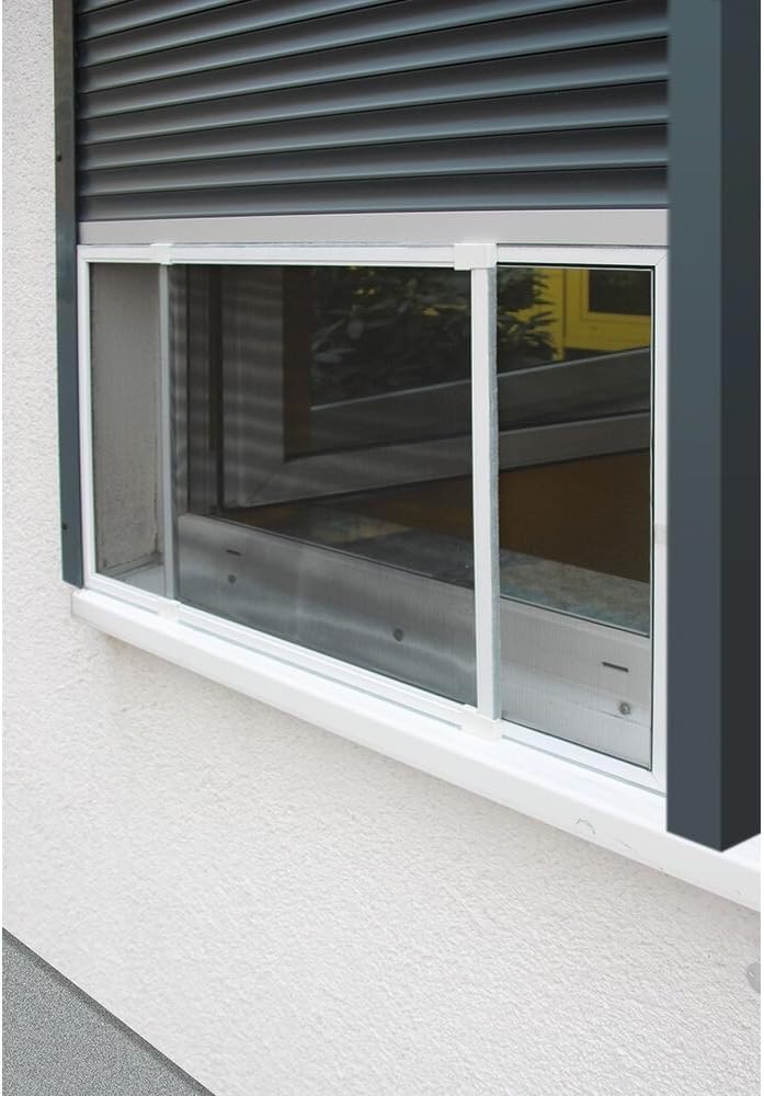 Schellenberg Insektenschutz Schiebe-Fenster Fliegengitter für Fenster NEU