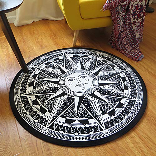 Bürostuhlunterlage Stuhlunterlage Runder für Büro- und Schreibtischstühle rutschfest Cover