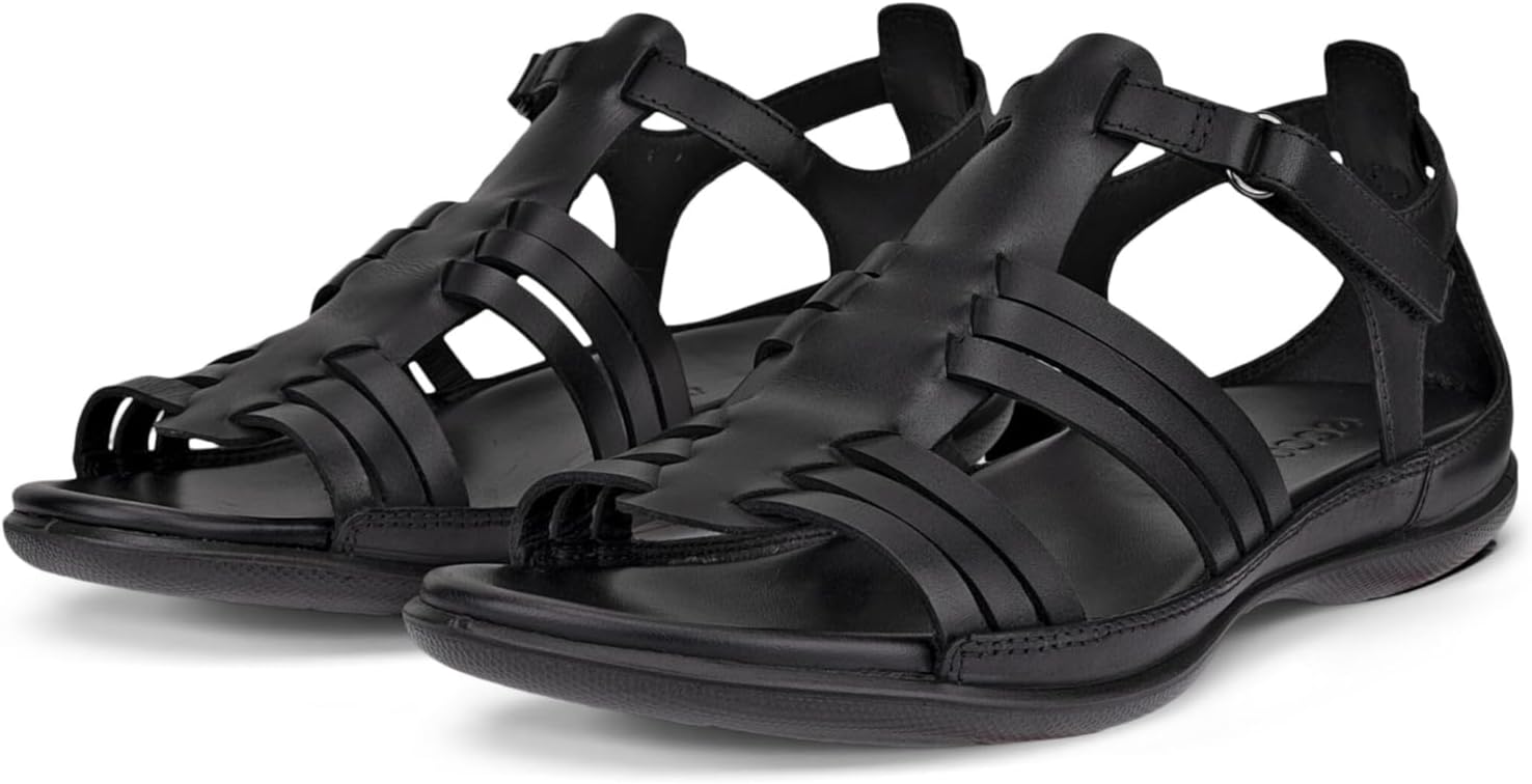 ECCO Women's Flash Huarache Leather Sandal - Image 7