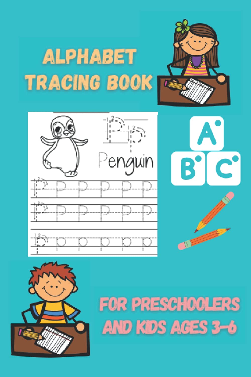 Buy Alphabet Tracing Book for Preschoolers and Kids Ages 36