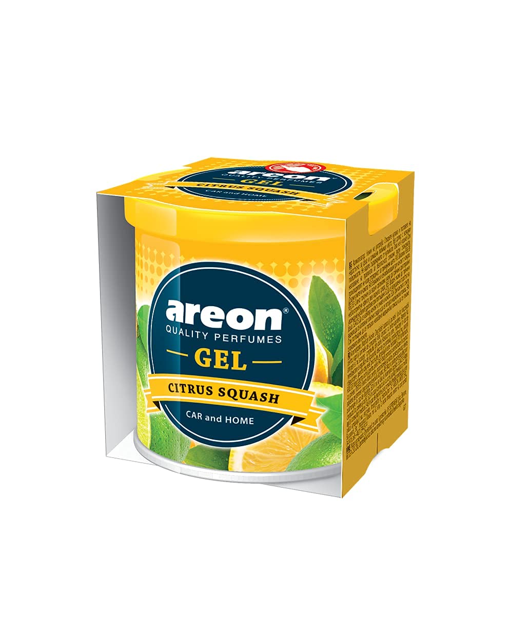 Areon Lemon Gel Air Freshener for Car (80g)-picture-24