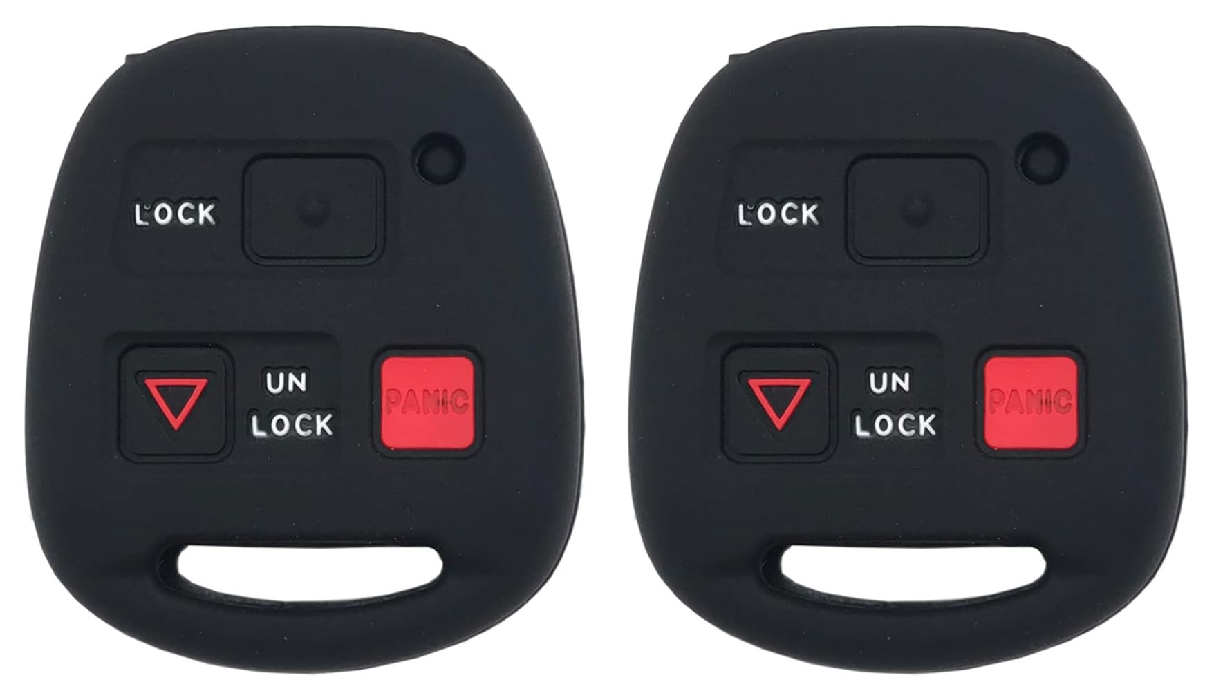 Replacement Remote Key Shell Case Cover fits for Lexus ES GS GX is LS LX RX SC ES300 ES330 GS300 GS400 GS430 GX470 IS300 LS400 LS430 LX470 RX300 RX330 RX350 RX400h RX450h SC430 (Black2)