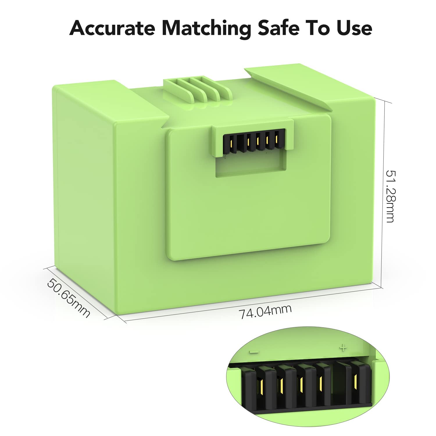 melasta ABL-D1 14,4V 2900mAh Capacità Reale Li-ion Batteria di Ricambio per iRobot Roomba i8/i8+ i7/i7+ i4/i4+ i3/i3+ e5 e6 4624864 7150 7550 i7158 i7550 i755020 Batteria di Ricambio