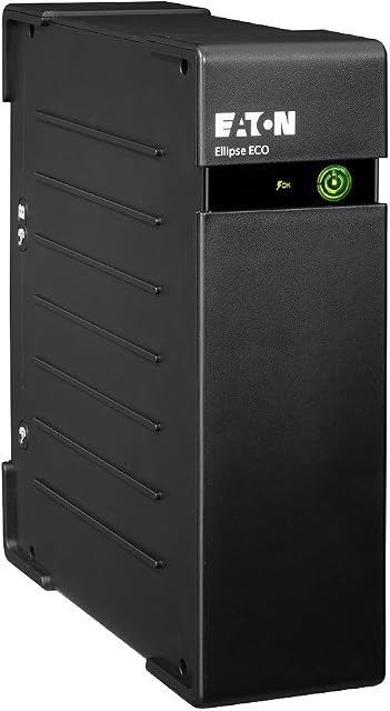 Eaton Ellipse Eco 650 USB IEC UPS - Off Line Uninterruptible Power Supply - EL650USBIEC - 650VA (4 outlets IEC-C13, USB, Shutdown software)