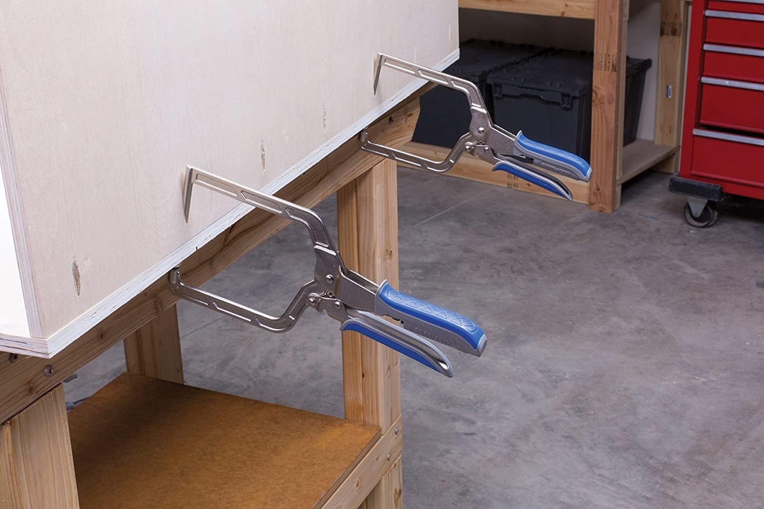 Kreg Specialty Clamp Bundle - KHCCC 90 Corner Clamp and KHCRA Automaxx Right Angle Clamp