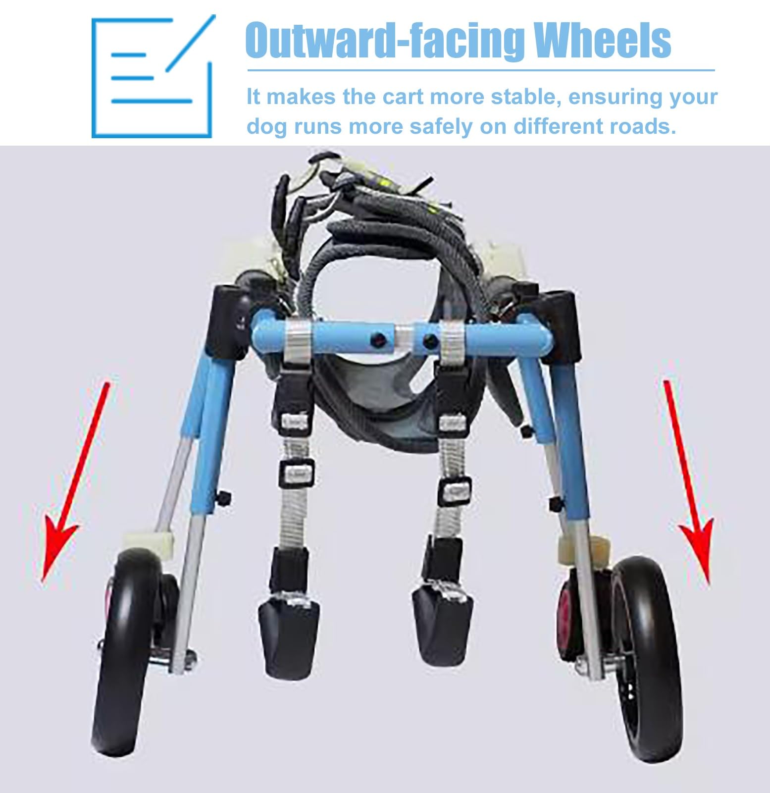 Amazon.com: Jievmrs Dog Wheelchair Full Support Dog Wheelchair for
