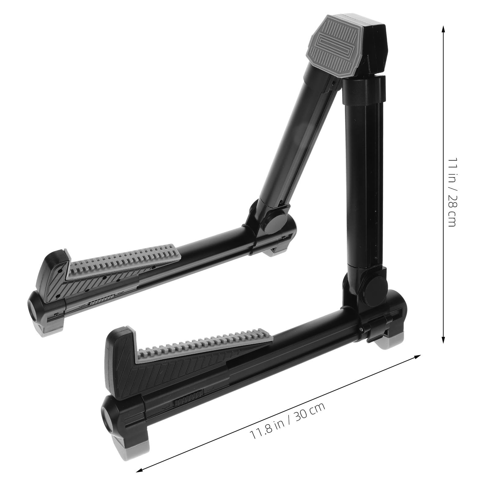 HOMSFOU Supporto Silicone Alluminio Pieghevole per Lega in Chitarra Facile da Trasportare e Montare Portatile Basso e Chitarra Acustica