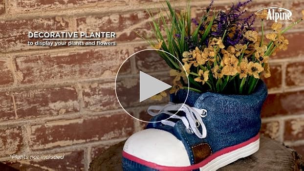 NIKE プランター Amazon.com : Alpine Corporation Indoor/Outdoor Decorative