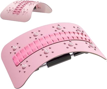 Back Stretcher - Back Stretcher for painn Relief | Lumbar Back Cracker Board | Back Stretcher for Lower Back | Support Spine Lumbar Cracker Board | Spine Decompressor Posture Corrector